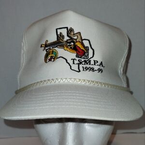 Shriner Masonic Freemason Vintage snapback baseball hat cap TSMPA Texas 1998-99